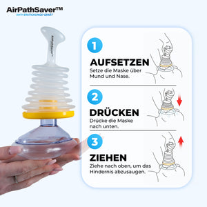 AirPathSaver™ – Das tragbare Gerät, das Leben rettet